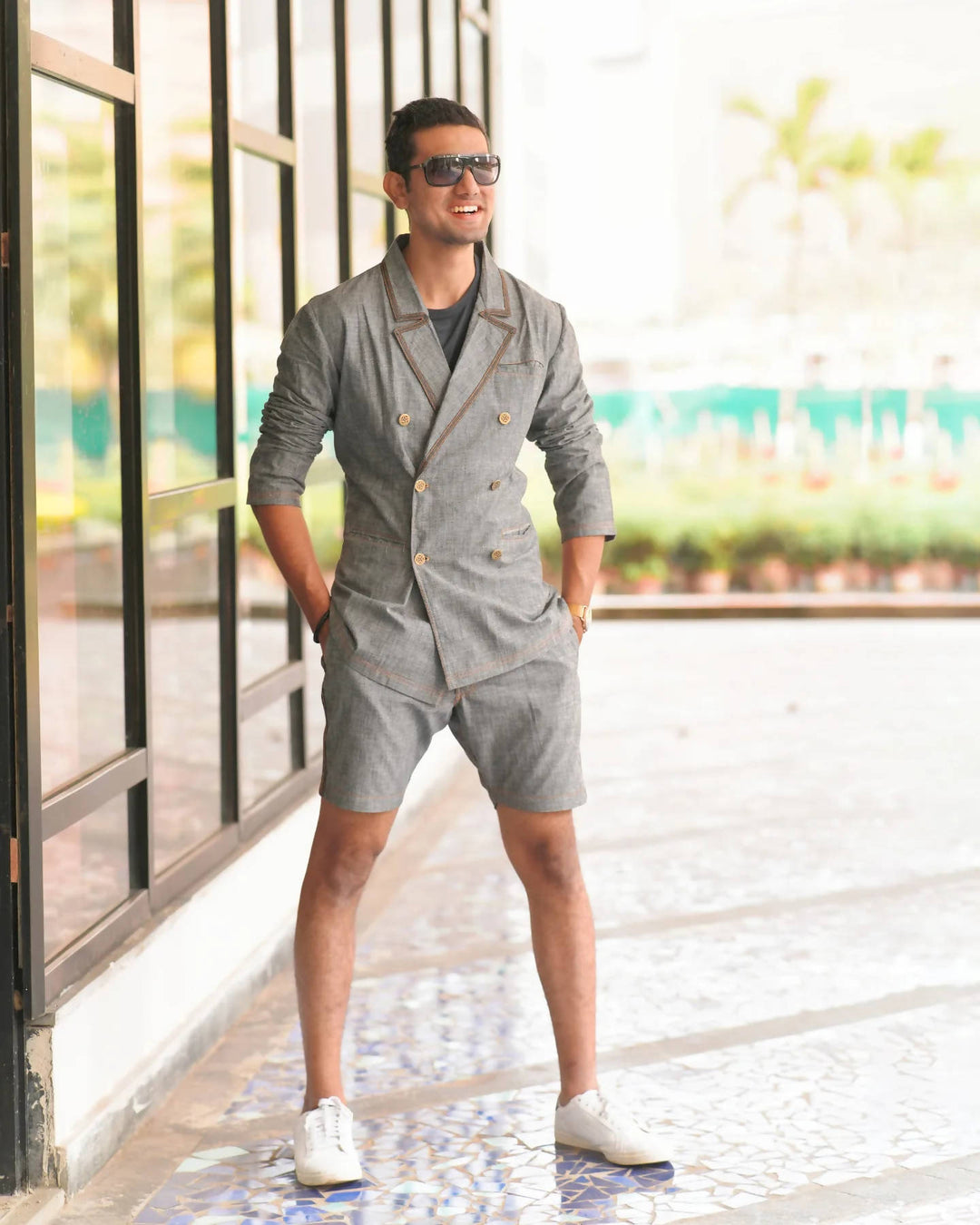The Grey Denim Ensemble