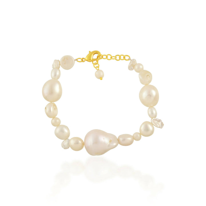 Uneven Pearl Bracelet