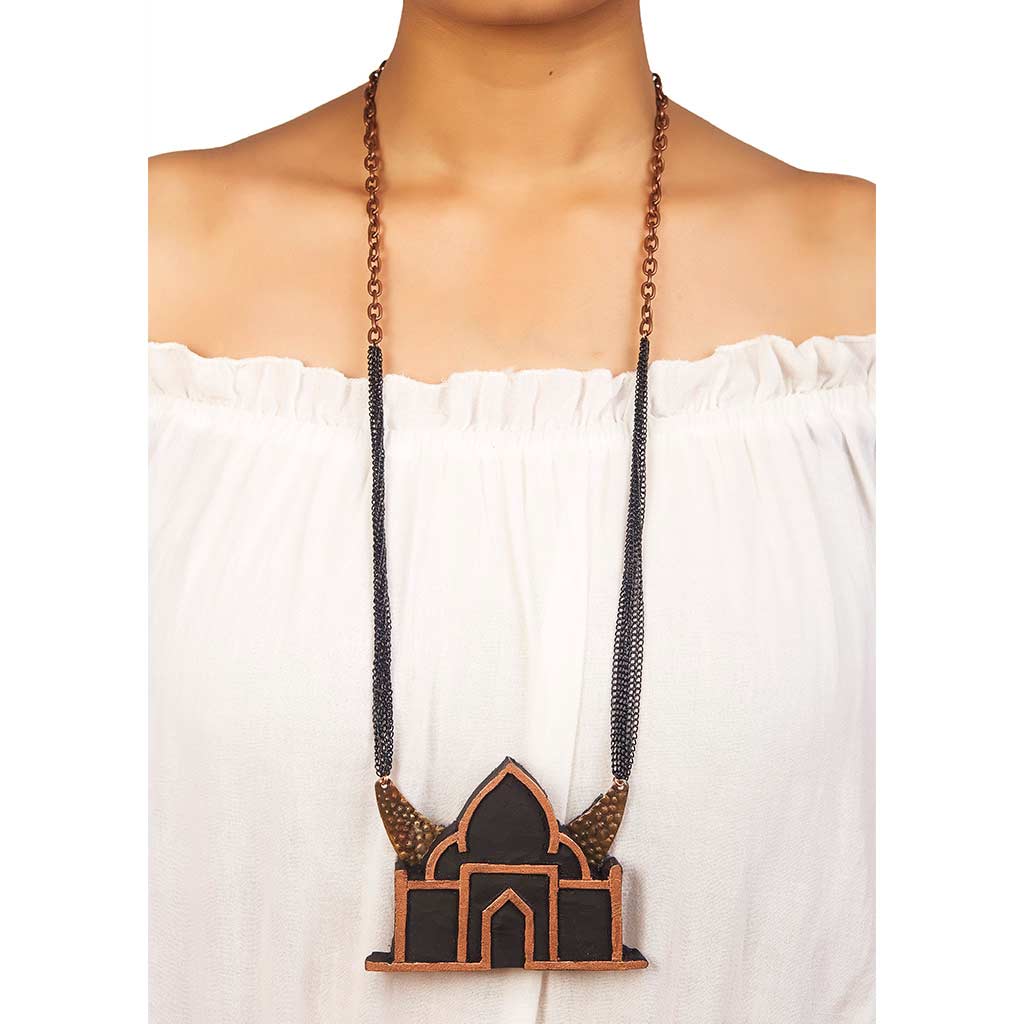 Taj Mahal Long Necklace