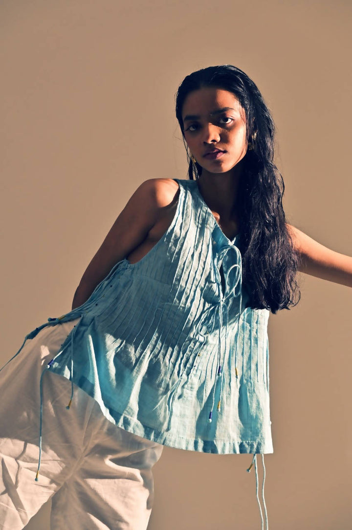 Feroza Knotted Top