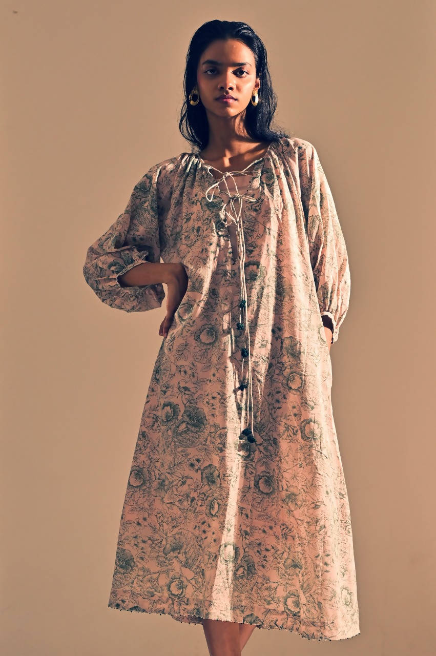 Beryl Gathered Dress