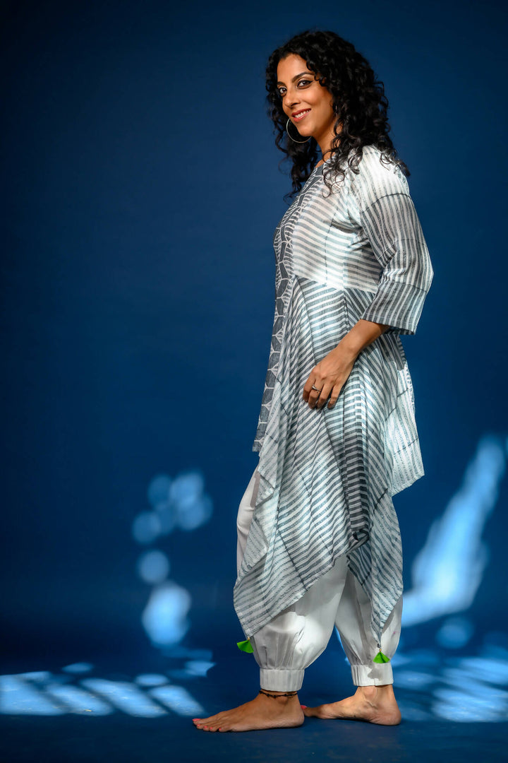 Asymmetric tunic