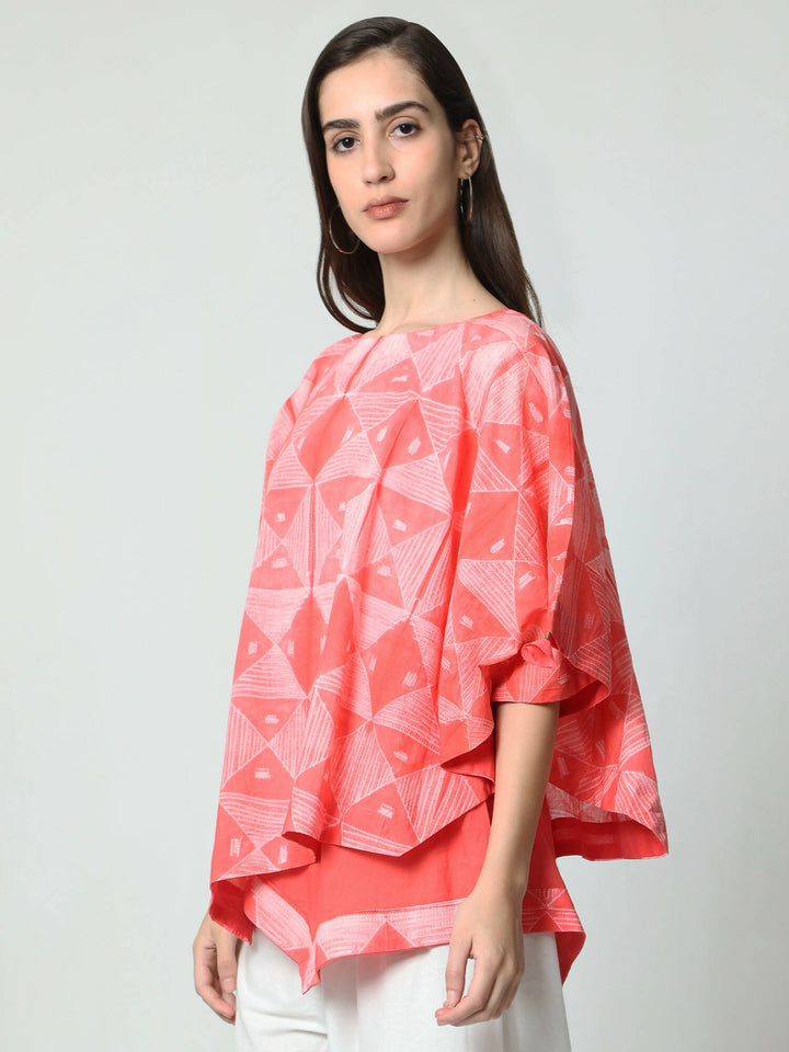 Shibori pocho top