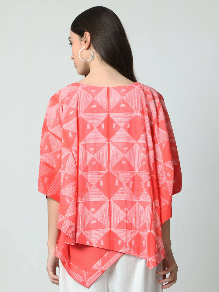 Shibori pocho top
