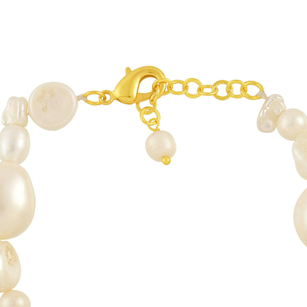 Uneven Pearl Bracelet