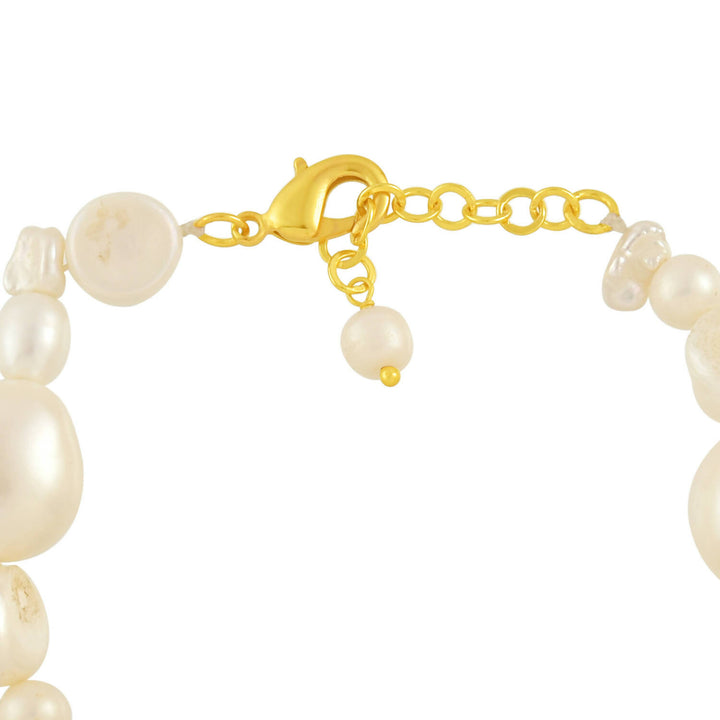 Uneven Pearl Bracelet