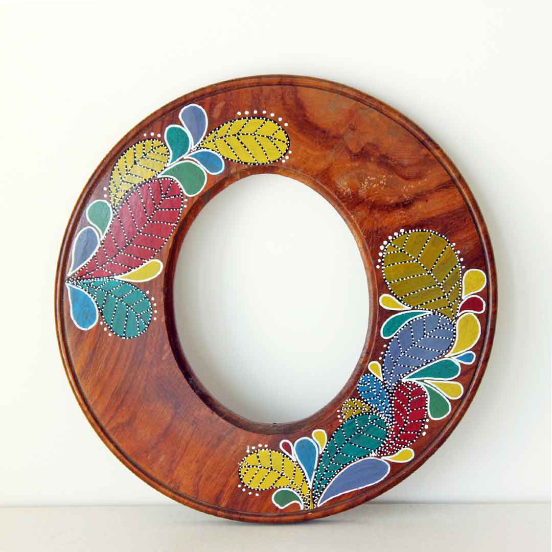 Croton Leaves Frame