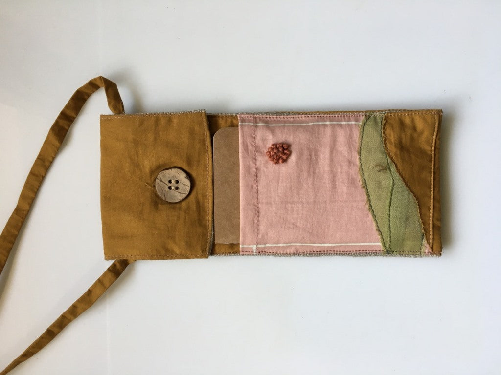 Hand Embroidered Phone Sling