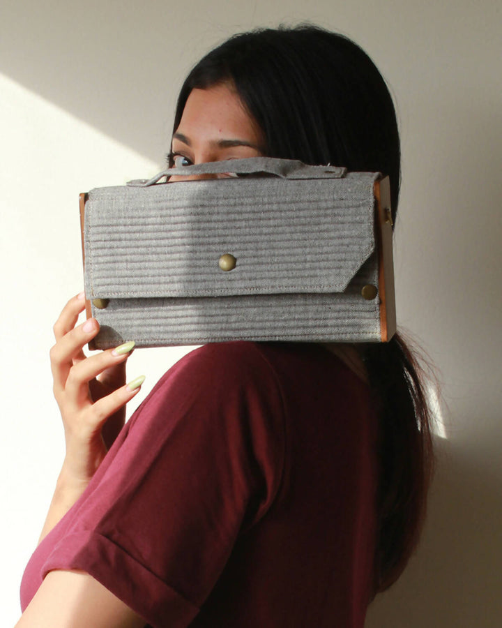 Cadet & Fern Box Clutch - Changable Sleeve