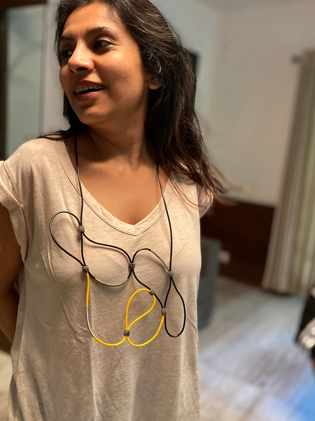 Yellow Connect Neckpiece