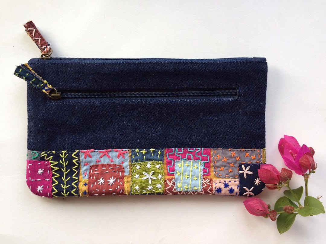 Sashiko Stationery Pouch