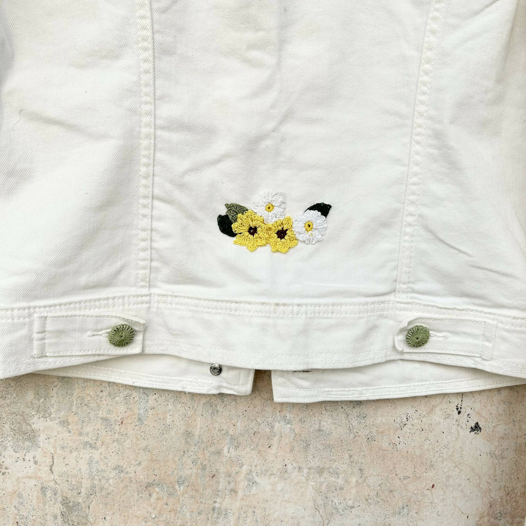 White Denim Jacket