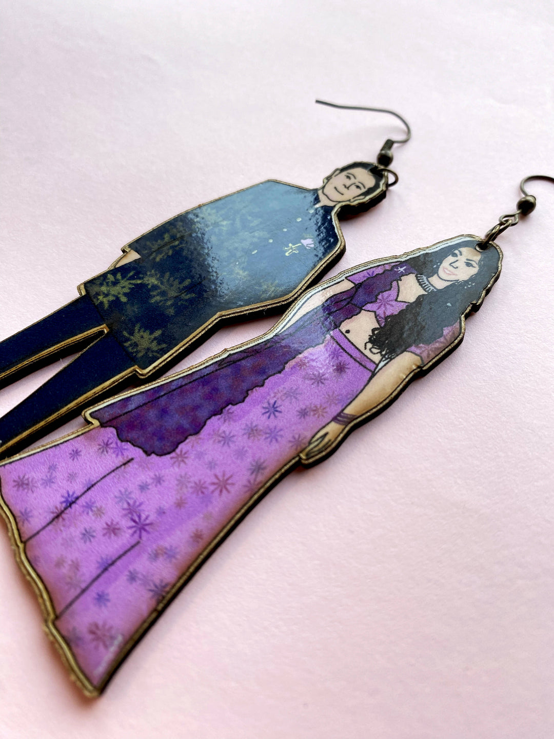 Customised Couple Earrings