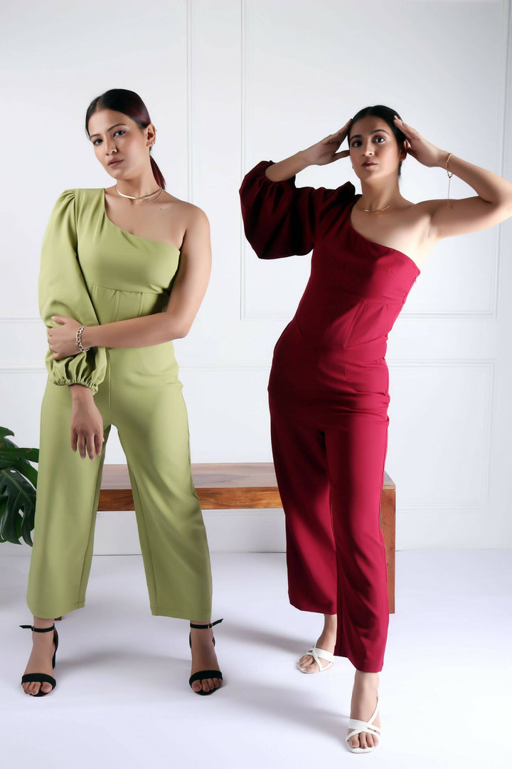 Cersie Lime Green Jumpsuit