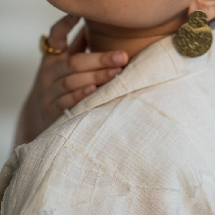 Dawning Upcycled Collared Vest