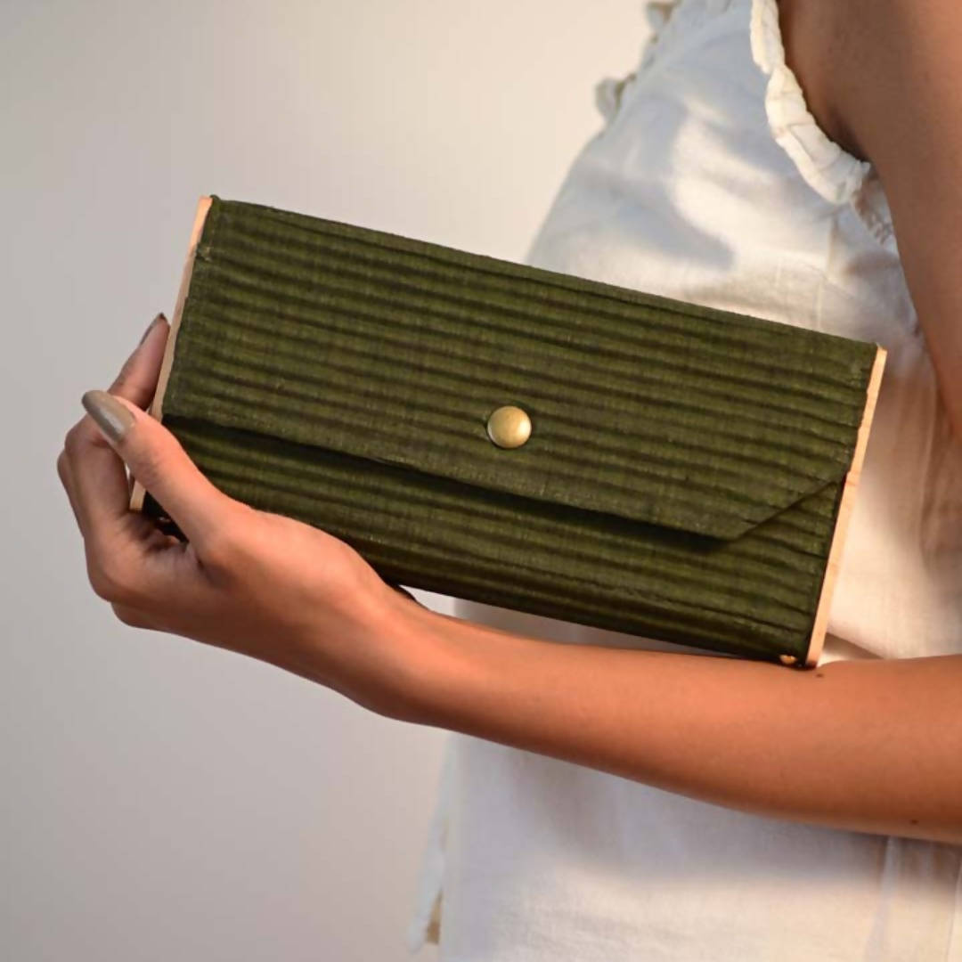 Olive Mini Clutch