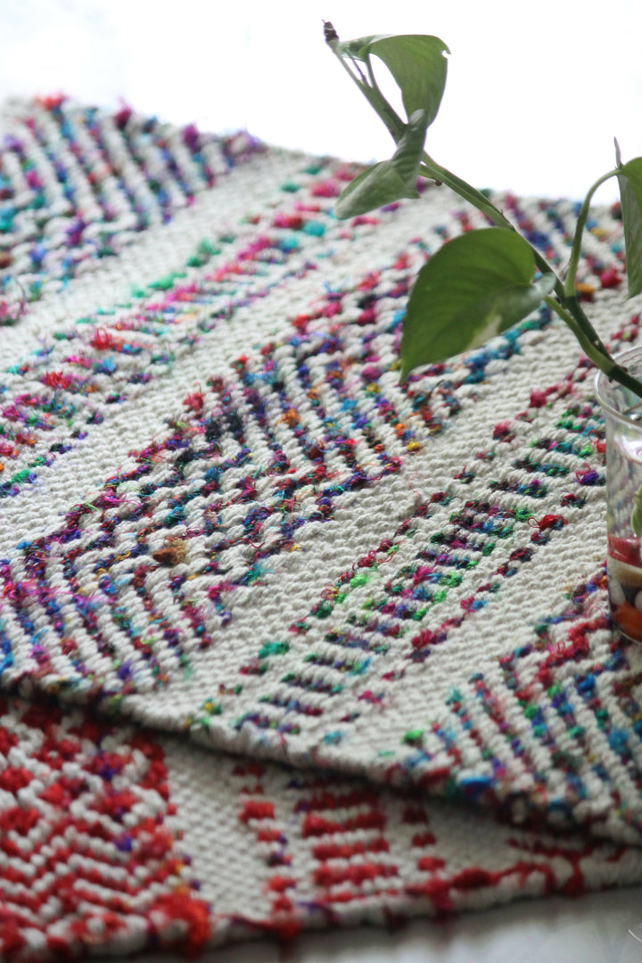 Cotton Silk handwoven mats (set of 3)