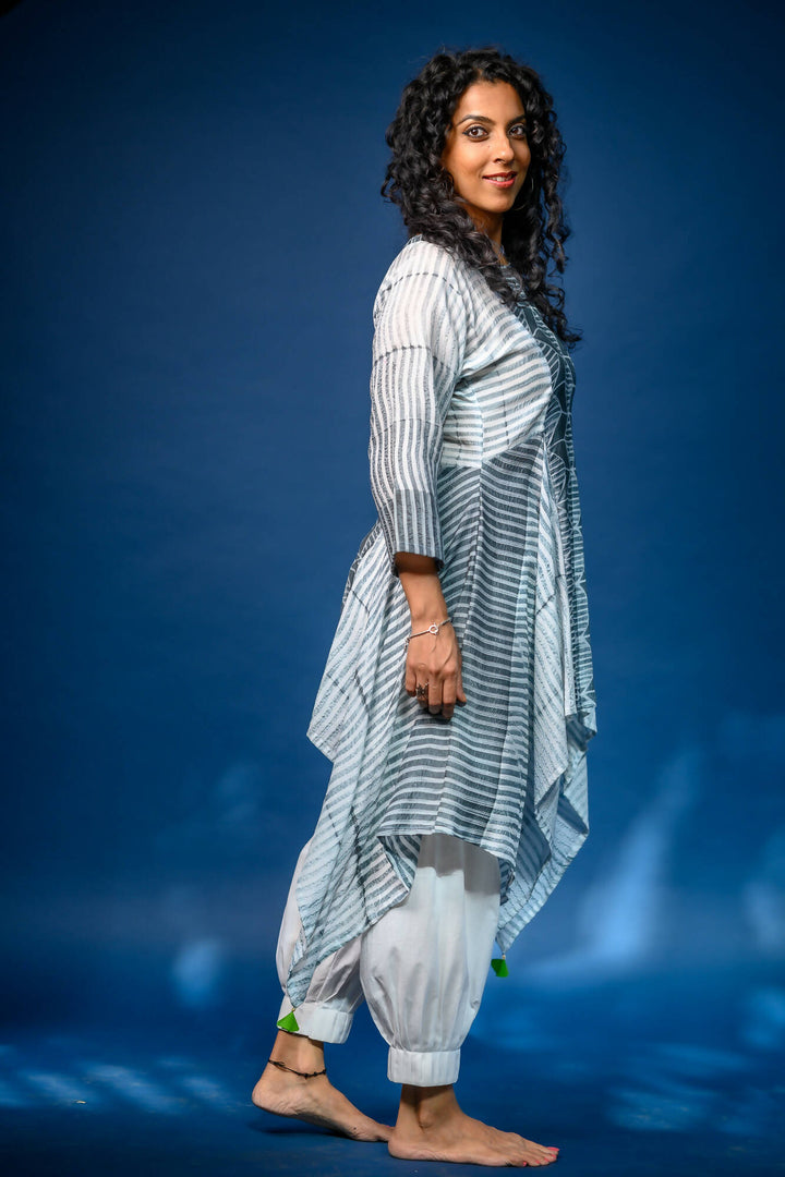 Asymmetric tunic