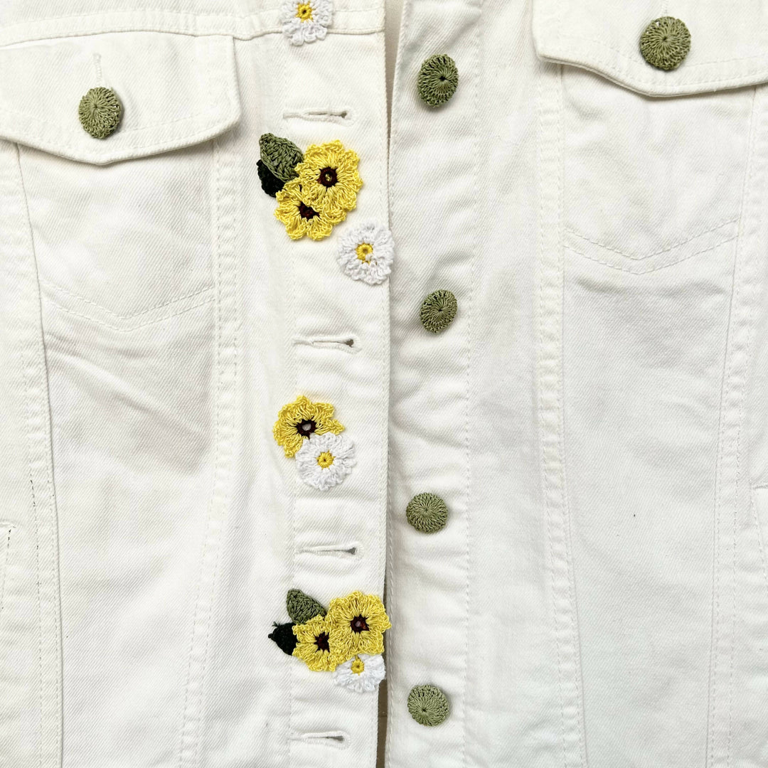 White Denim Jacket