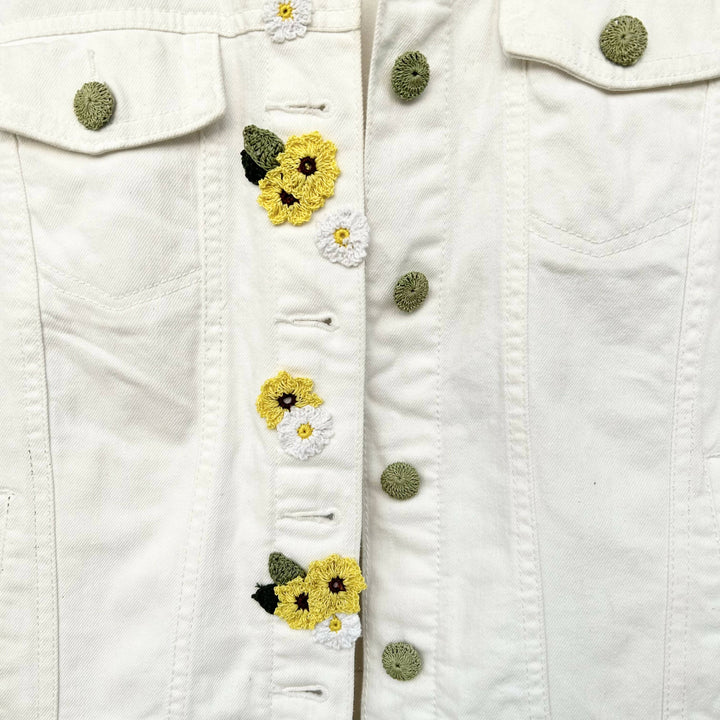 White Denim Jacket