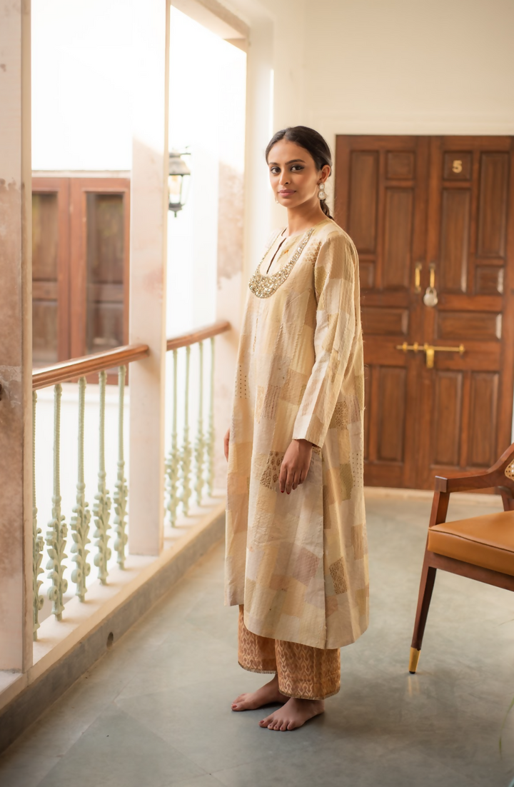 Beige Salwar Suit