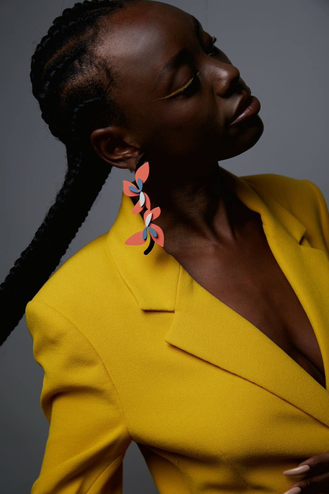 Stringing Spring Pink Earrings