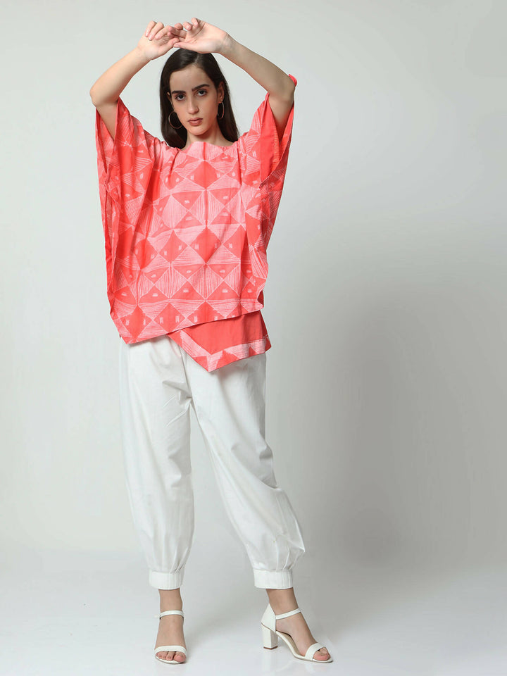 Shibori pocho top