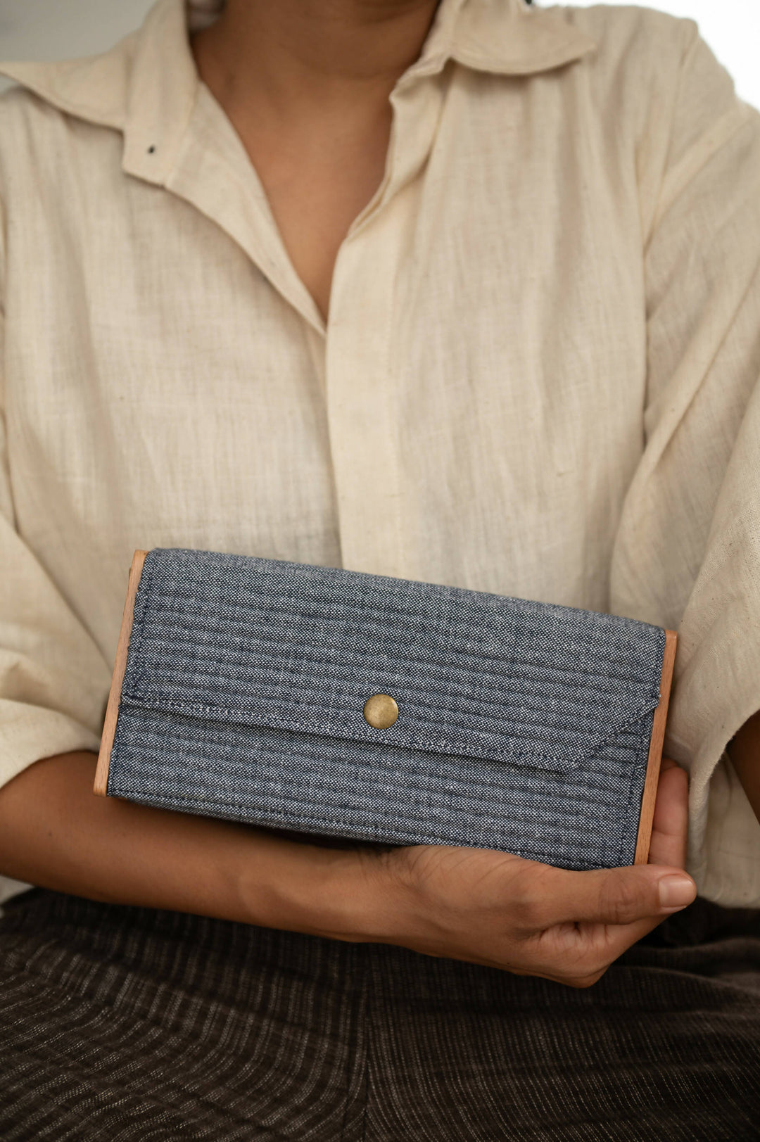Slate Mini Clutch - Single Sleeve