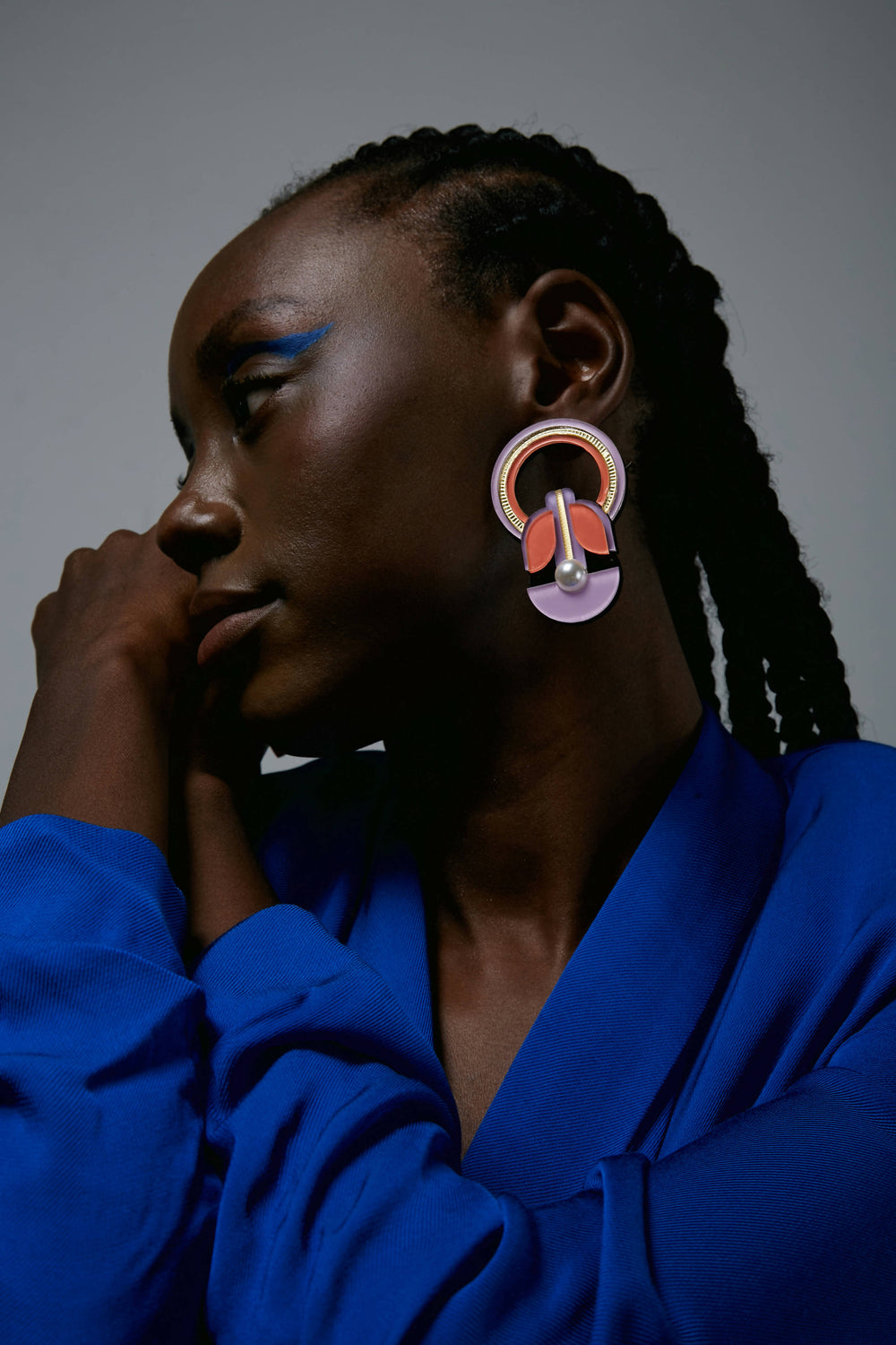 Perola Lilac Earrings