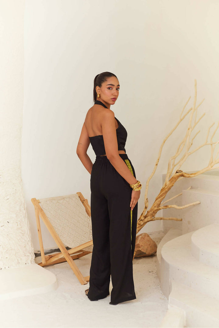 Black Linen Pants
