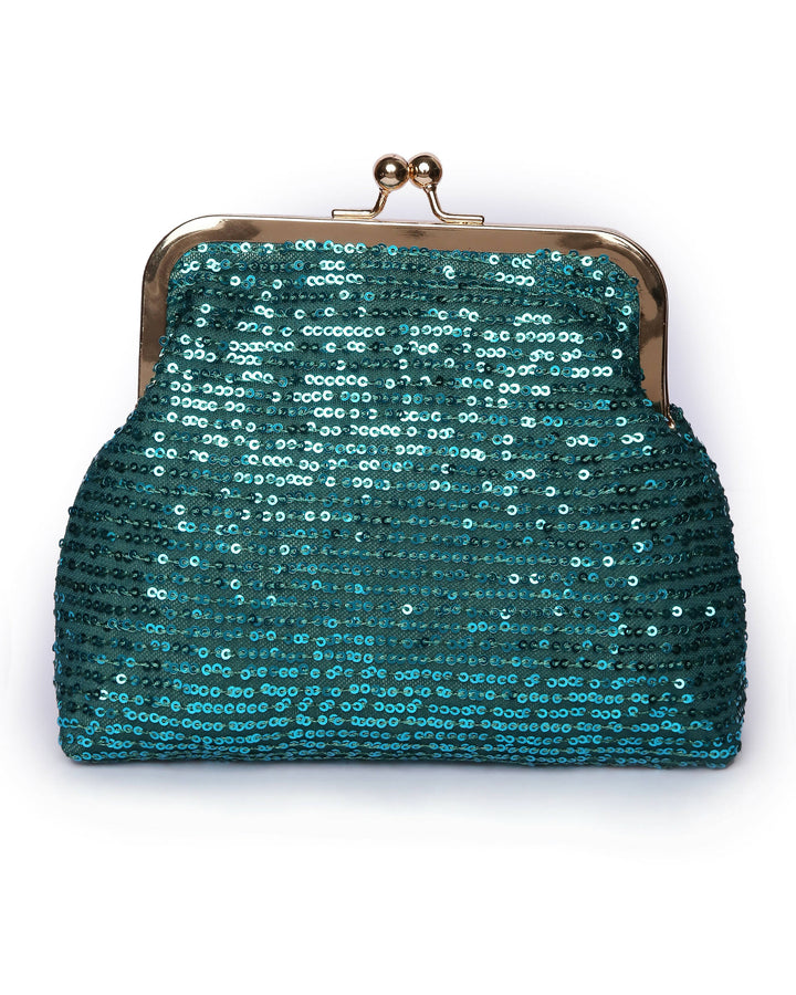 Mitwa Green Clutch