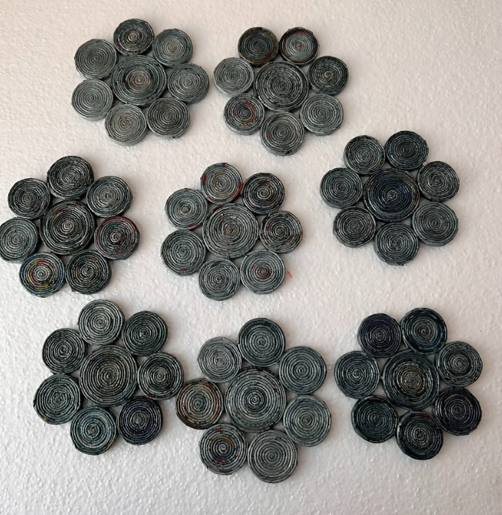 Indigo Flower Coaster