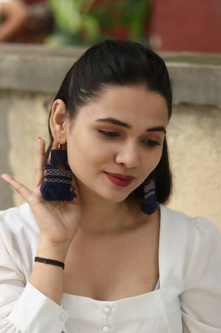 FULKI TEXTILE EARRING
