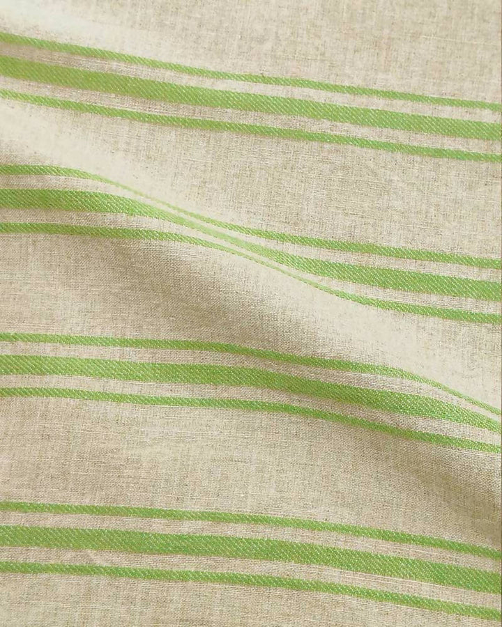Unisex Striped Linen Jumpsuit