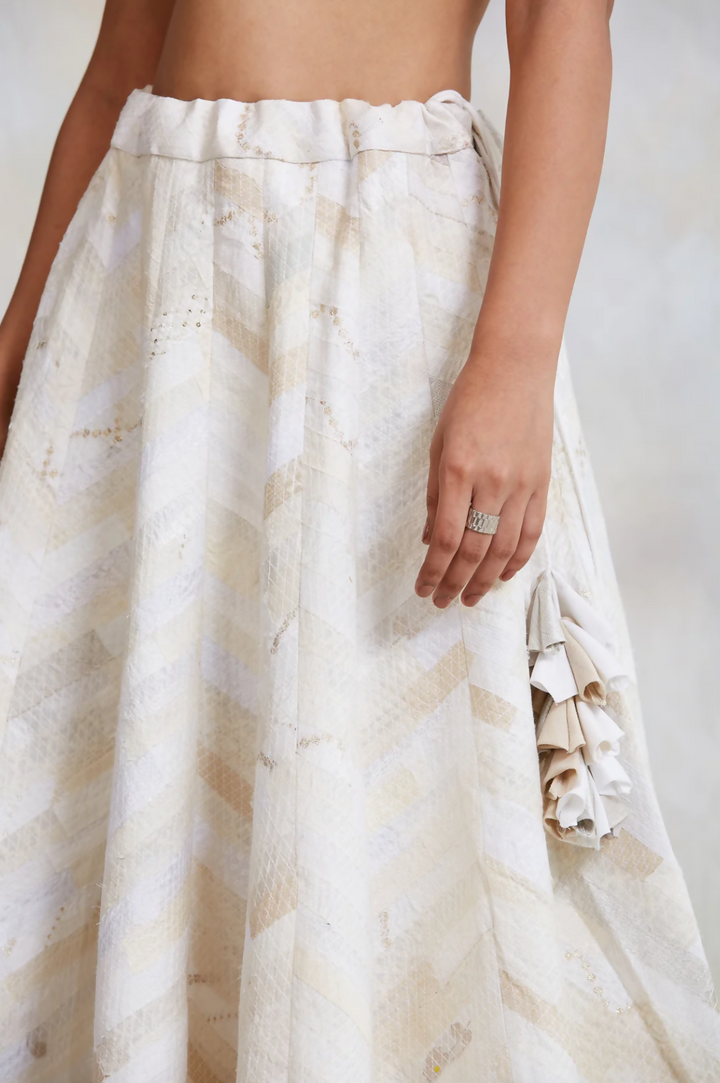 Ivory Lehenga