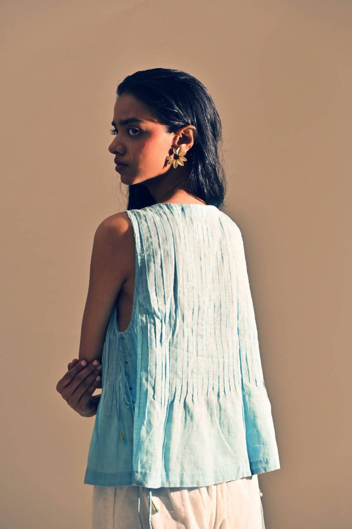 Feroza Knotted Top