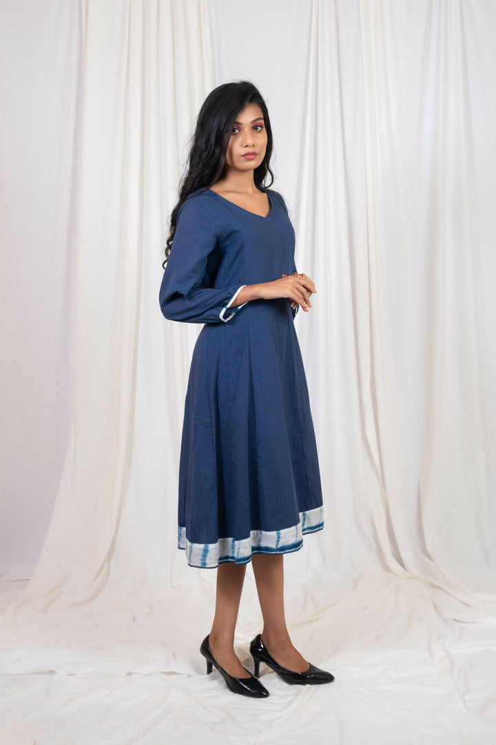 blue kali dress