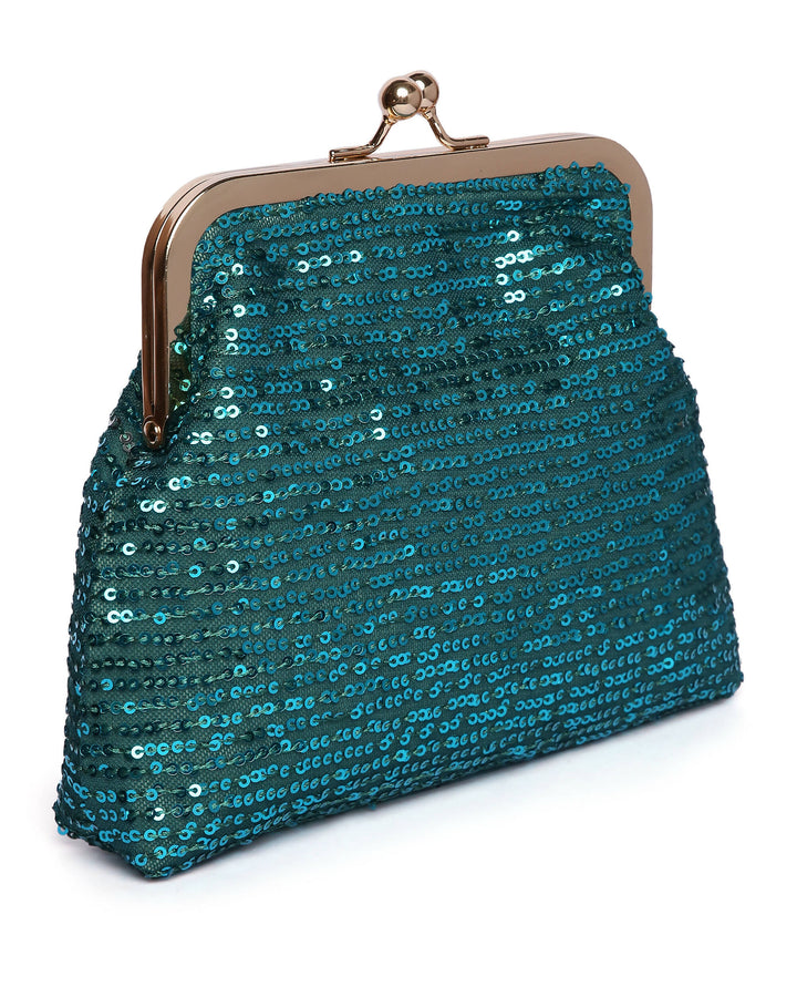 Mitwa Green Clutch