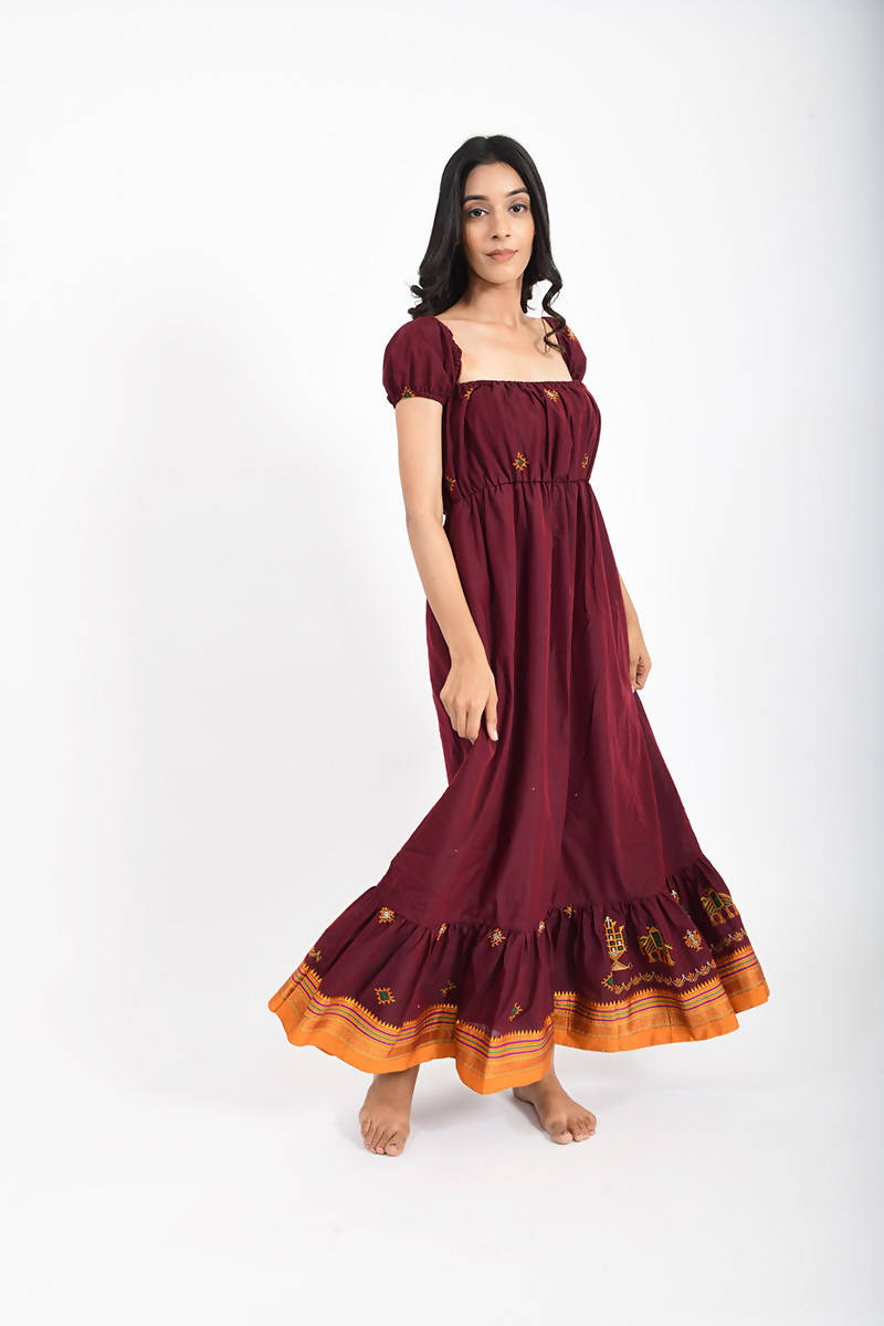 Pavadi Puff Dress
