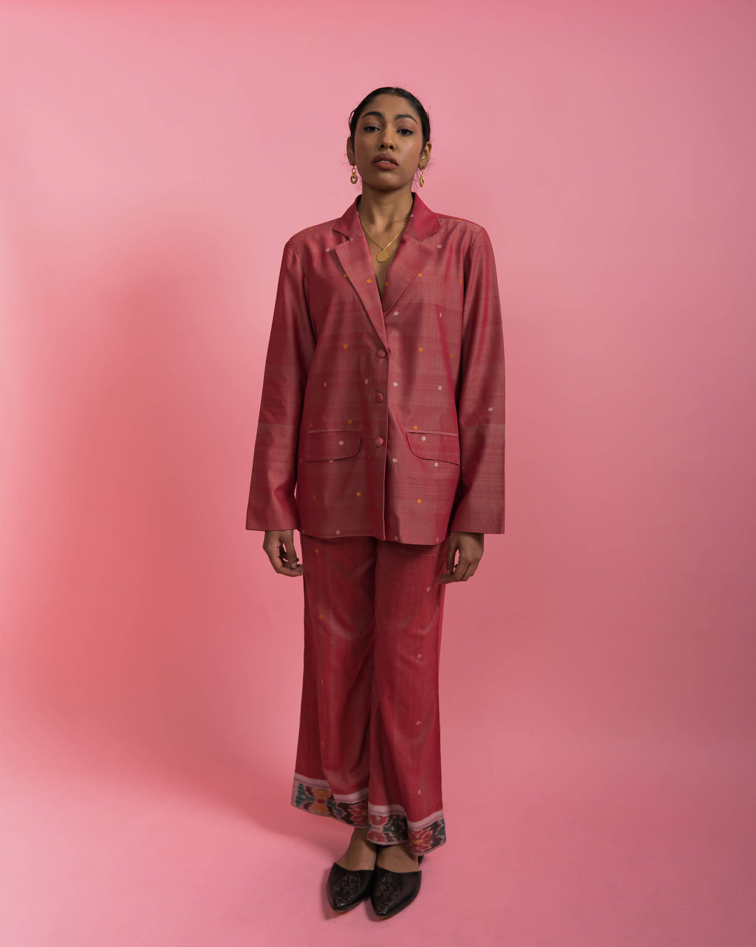 Red Coral Co-ord Set