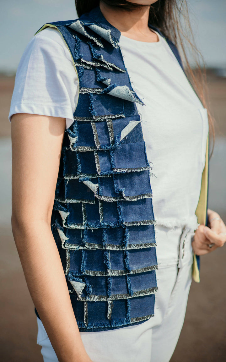 Denim Deck Vest