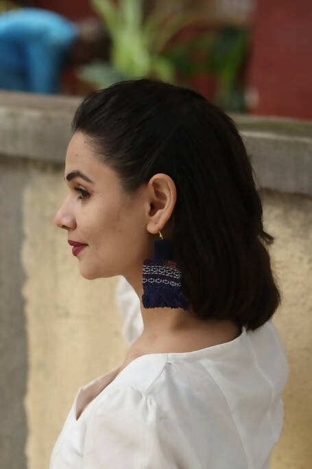 FULKI TEXTILE EARRING