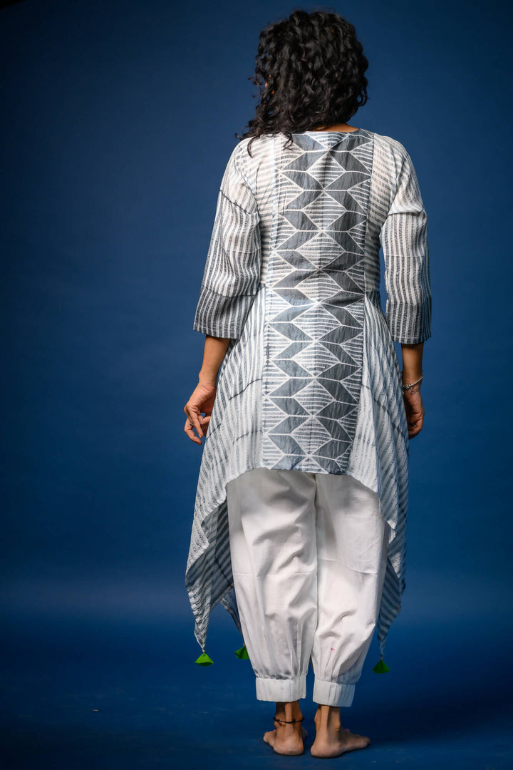 Asymmetric tunic
