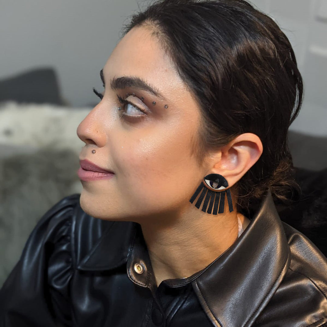 Evil Eye Stud Earrings