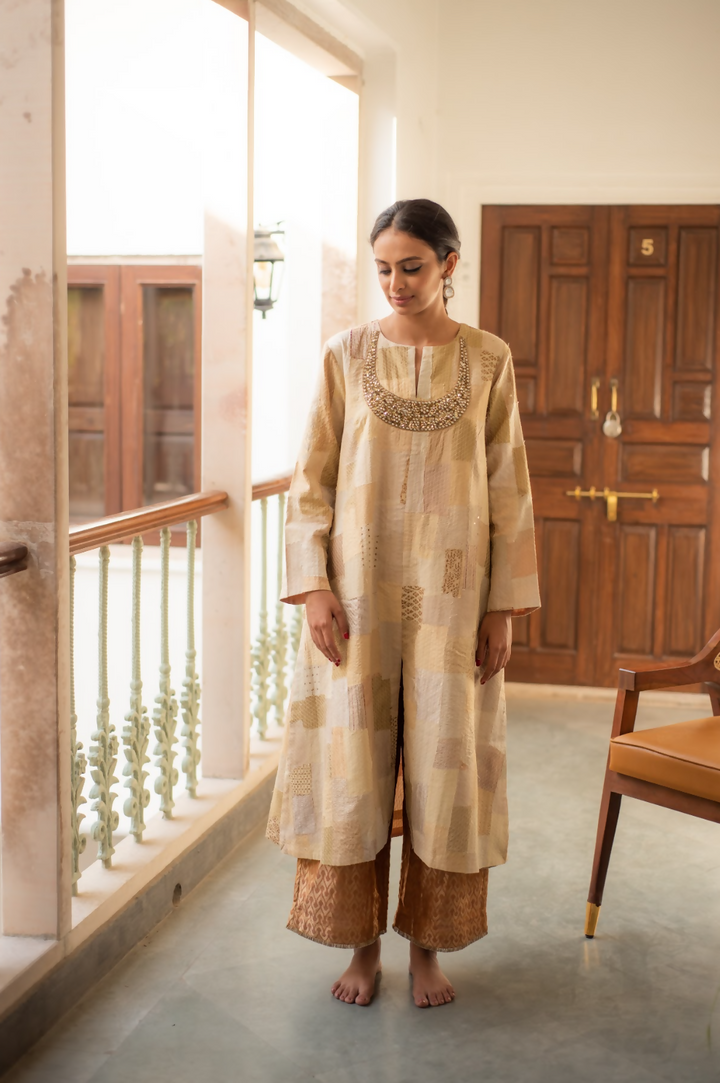 Beige Salwar Suit