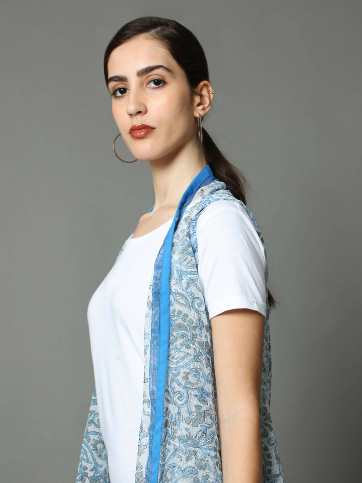 block print cape