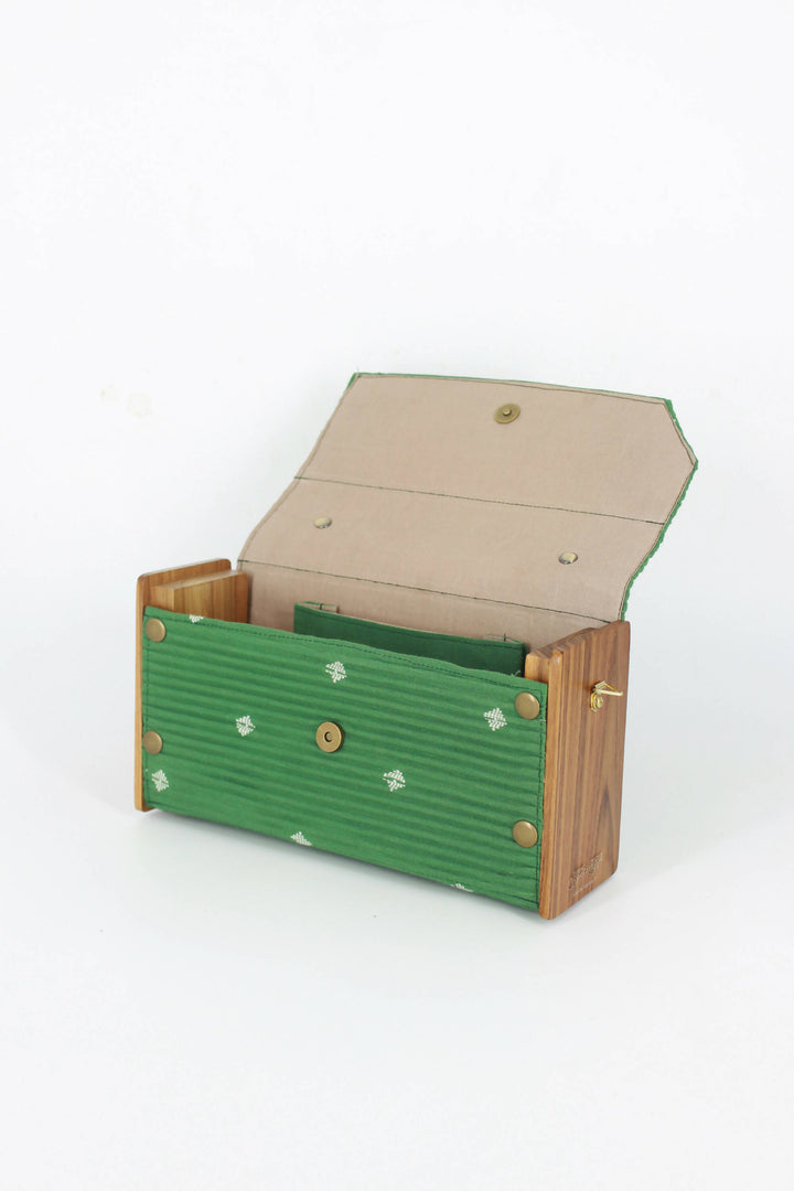 Cadet & Fern Box Clutch - Changable Sleeve