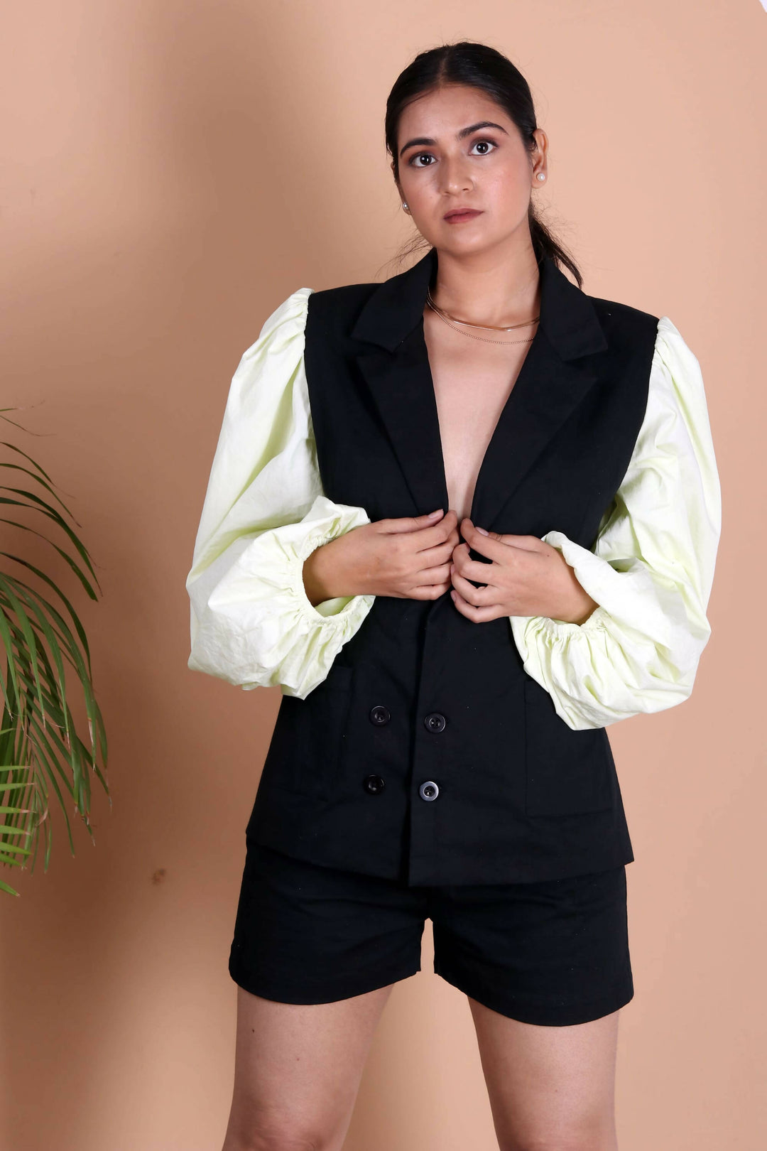 Valentina Pale Green Blazer