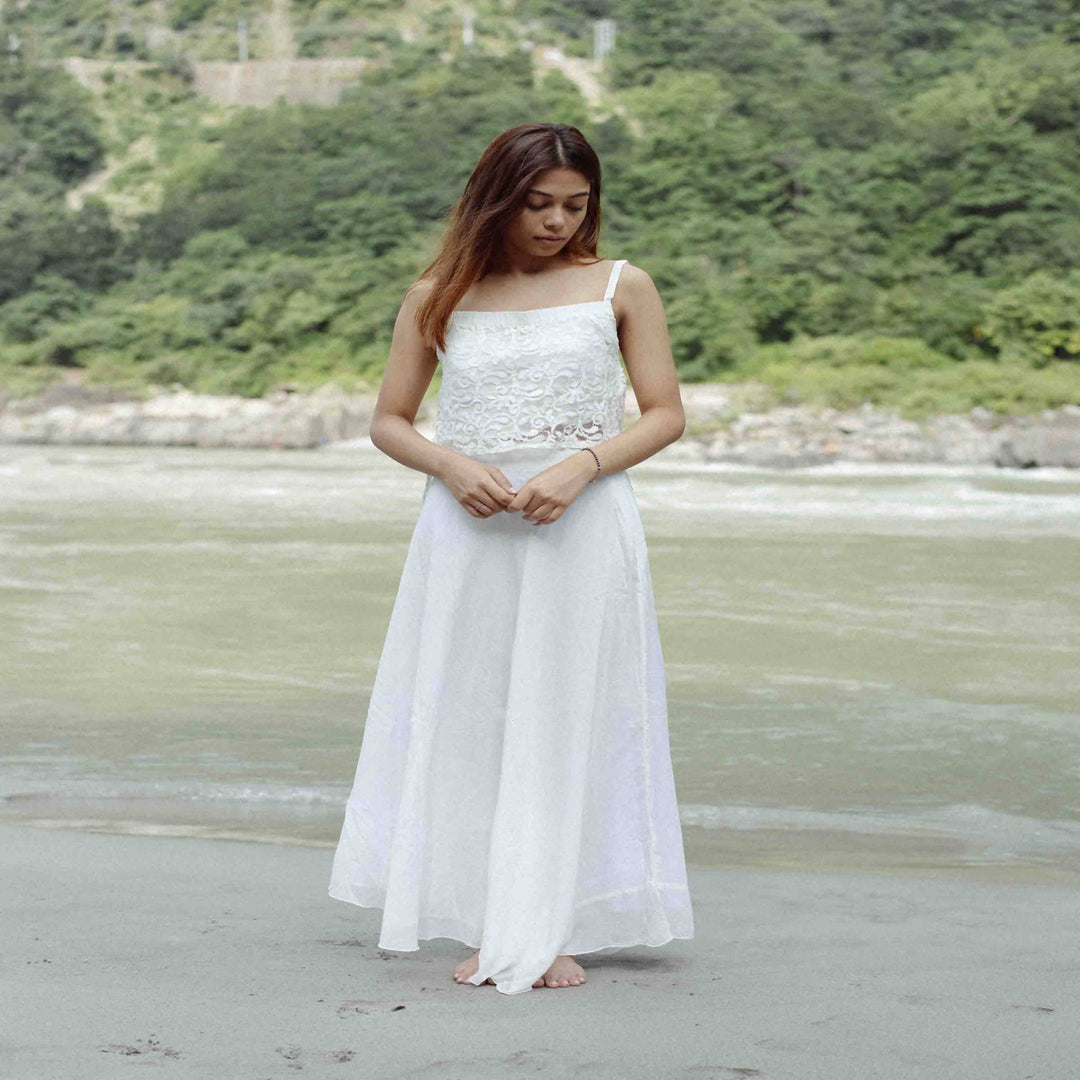 Lace Top with Skirt Elba