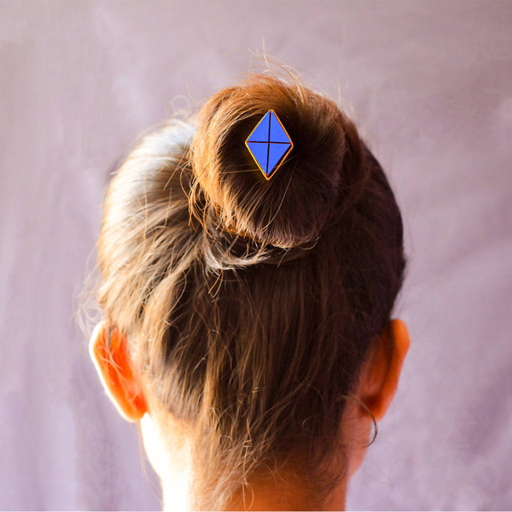 Reverie Bun Pin - Blue